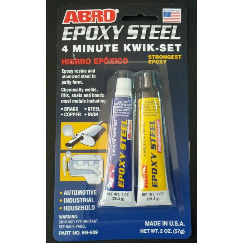 Abro ES-509 Εποξική Κόλλα Μετάλλου 2 Συστατικών 57gr