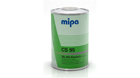 Mipa CS 95 2K-HS-Klarlack Βερνίκι Αυτοκινήτου Διάφανο Gloss 1lt