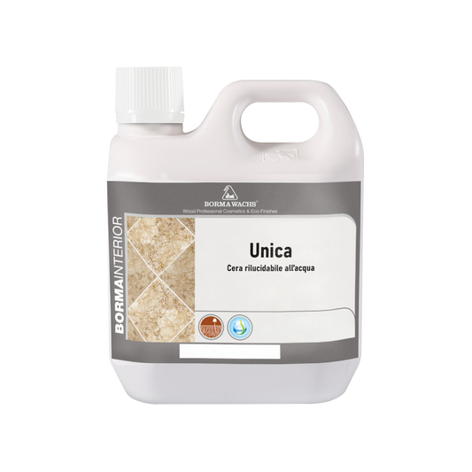 Borma Wachs 0685 Unica Καθαριστικό & Κερί Προστασίας για Πέτρες, Μάρμαρα, Τσιμέντο Διάφανο 1lt