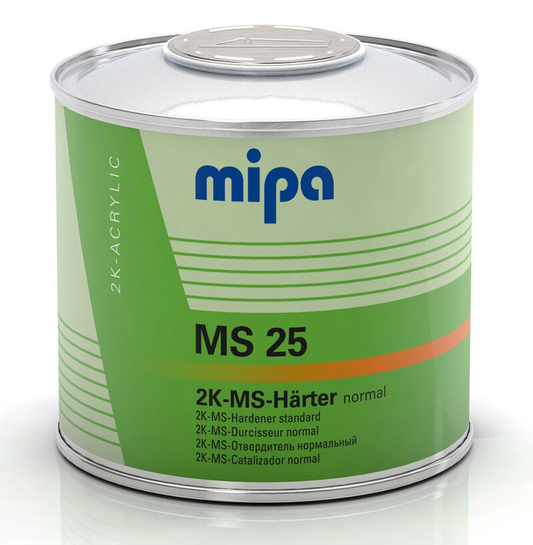 Mipa 2K MS25 Σκληρυντής Αρυλικών Χρωμάτων και Βερνικιών Normal 500ml