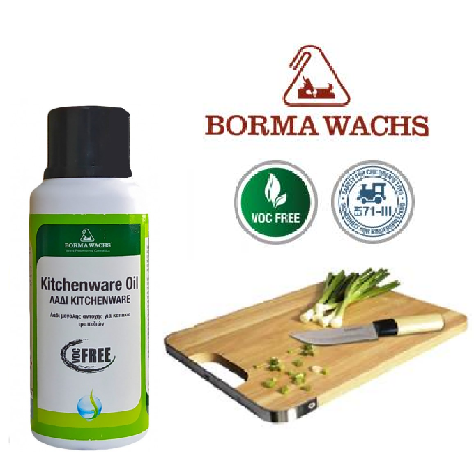 Borma Wachs Kitchenware Oil Λάδι για Κουζινικά Εργαλεία Άχρωμο Σατινέ
