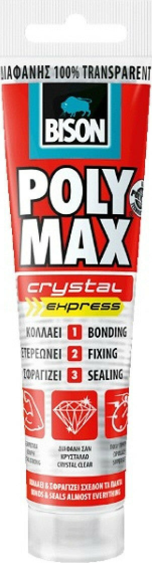 Bison Polymax Σιλικονη Κόλλα για Σφράγιση & Στερέωση