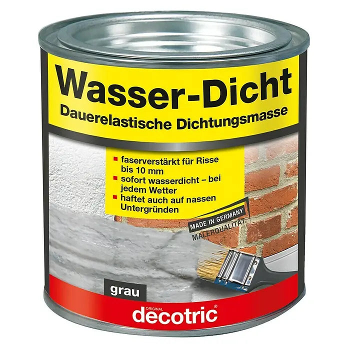 Decotric Wasser-Dicht (Water-Seal) Μονωτικό Νίτρου Γκρι 750ml