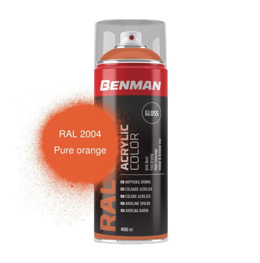 Benman Acrylic Color Spray Ακρυλικό Χρώμα 400ml