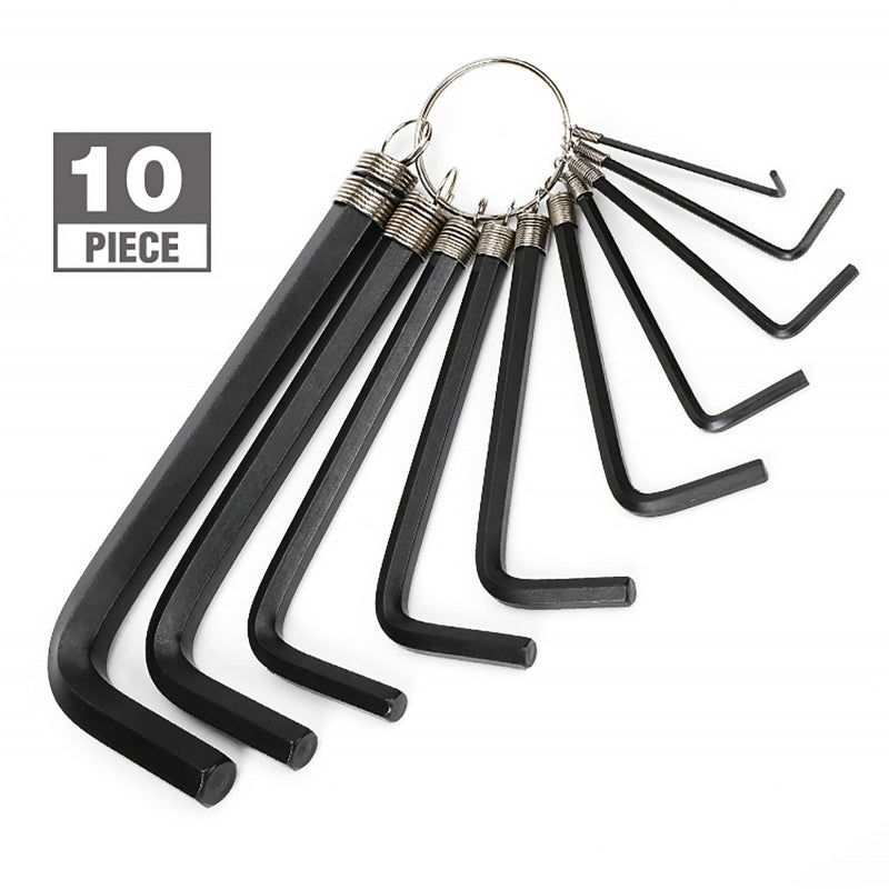 Workpro WP222001 Σετ Κλειδιά Άλλεν (1.5-2-2.5-3-3.5-4-5-6-8-10mm) 10τμχ