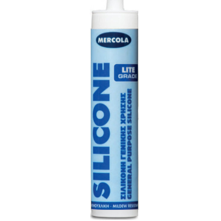 Mercola Silicone Σφραγιστική Σιλικόνη Γενικής Χρήση Διάφανη 260ml
