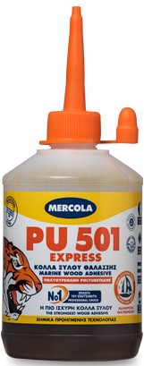 Mercola PU 501 Express Ξυλόκολλα Πoλυουρεθάνης D4 300gr