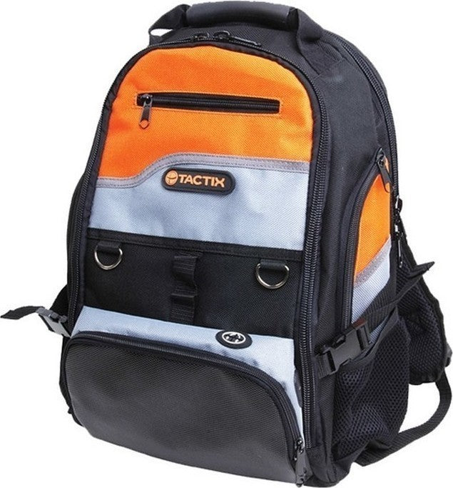 Tactix 323147 Τσάντα Εργαλείων Πλάτης Με 15 Θήκες 47× 35 × 28cm