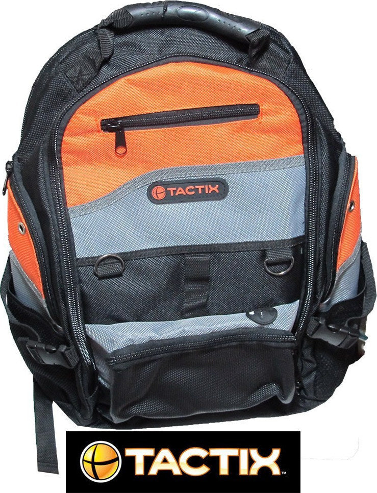 Tactix 323147 Τσάντα Εργαλείων Πλάτης Με 15 Θήκες 47× 35 × 28cm