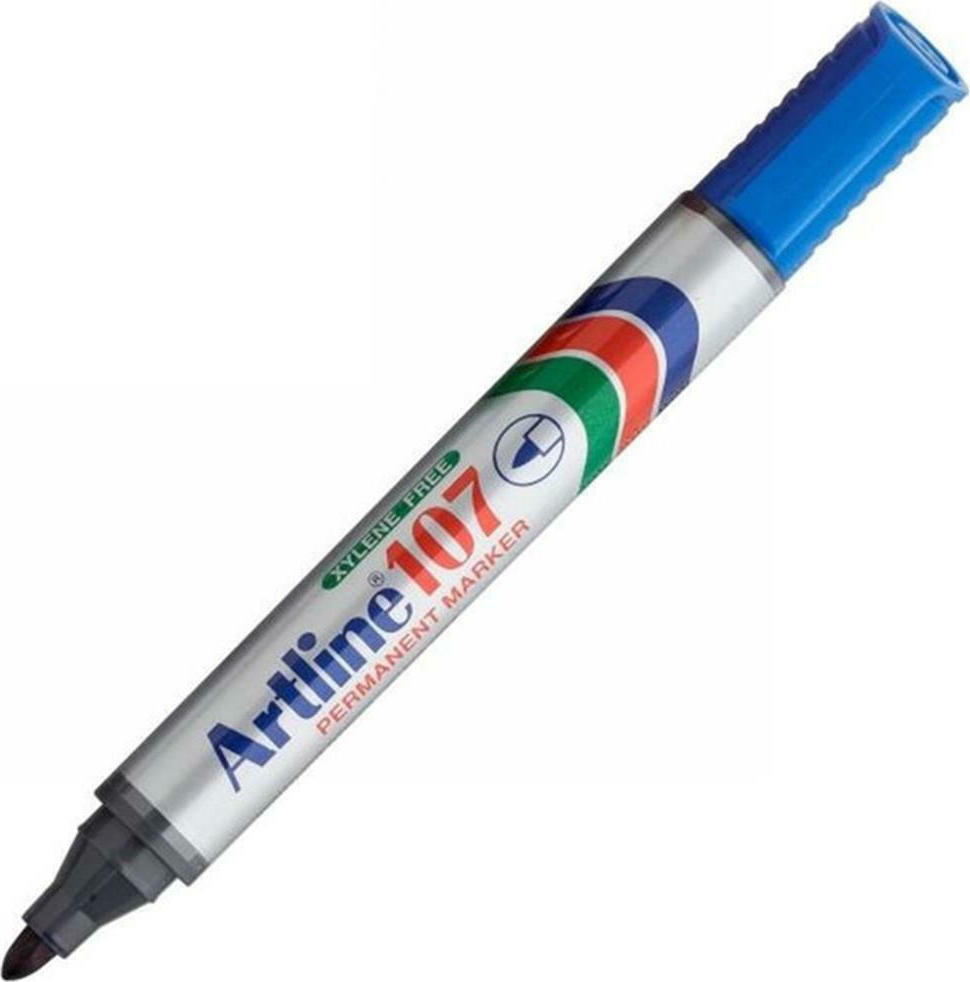 Artline 107 Μαρκαδόρος Ανεξίτιλος Πλαστικός Στρογγυλή Μύτη 1.5mm