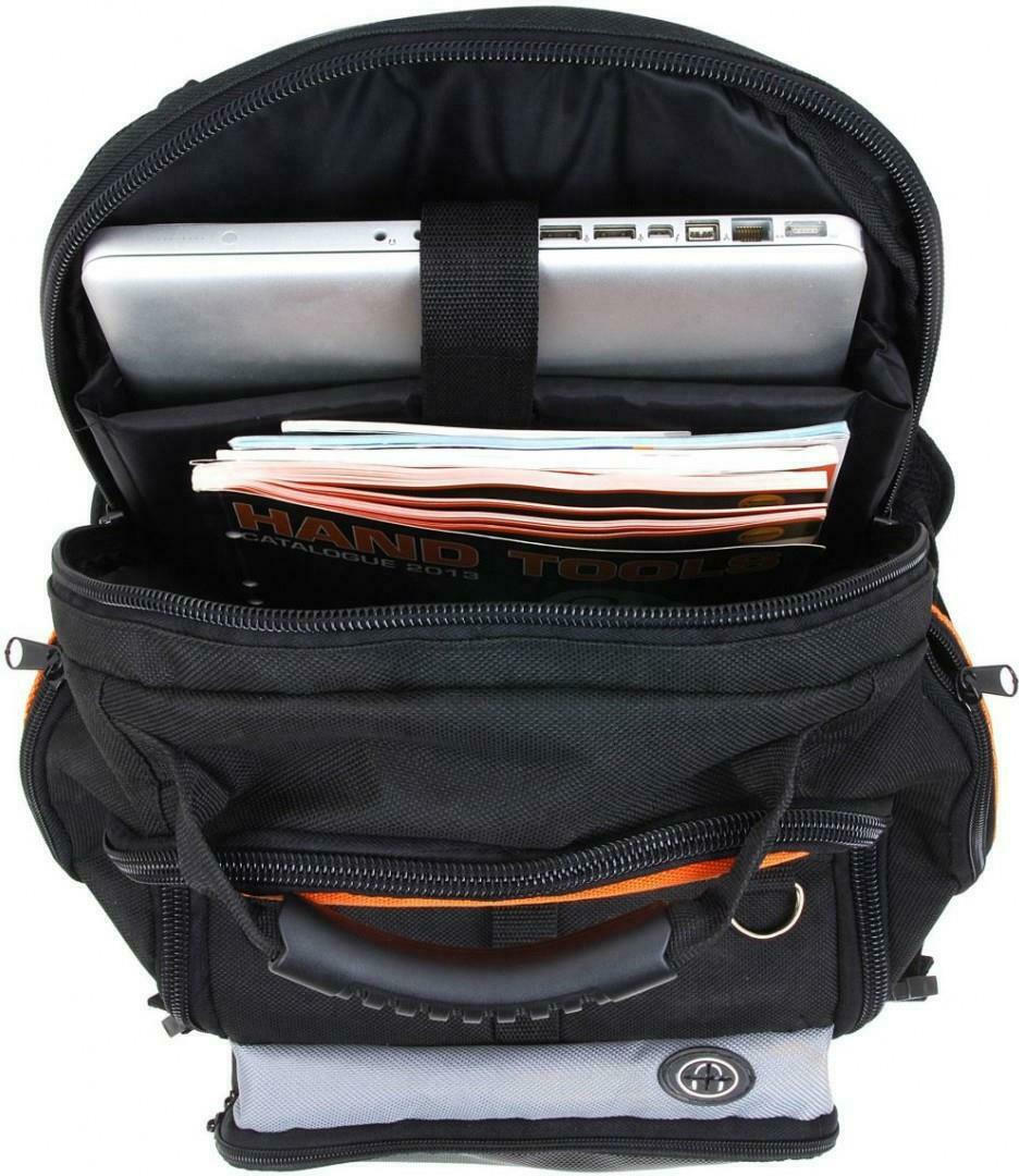 Tactix 323147 Τσάντα Εργαλείων Πλάτης Με 15 Θήκες 47× 35 × 28cm