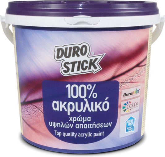 Durostick100% Ακρυλικό Χρώμα Γκρι 3lt