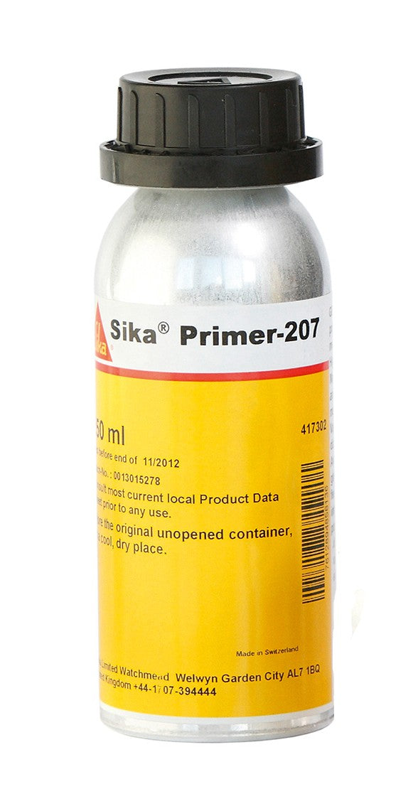 Sika Primer 207 Αστάρι Διαλύτου Κατάλληλο για Γυαλί-Πλαστικό-PVC Μαύρο 30ml