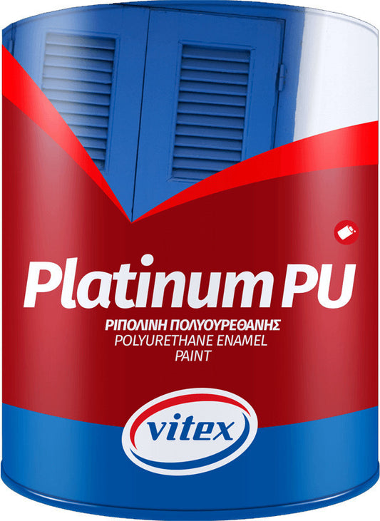 Vitex Platinum PU Ριπολίνη Πολυουρεθάνης Διαλύτου Λευκή