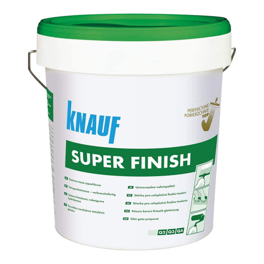 Knauf Super Finish Έτοιμος Στόκος Γυψοσανίδας-Σοβά