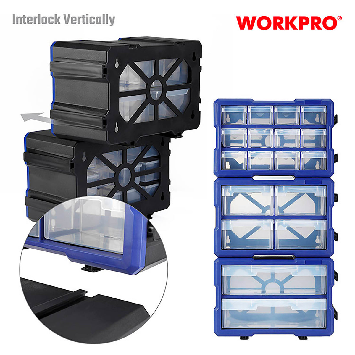 WorkPro Συρταροθήκη Πλαστική