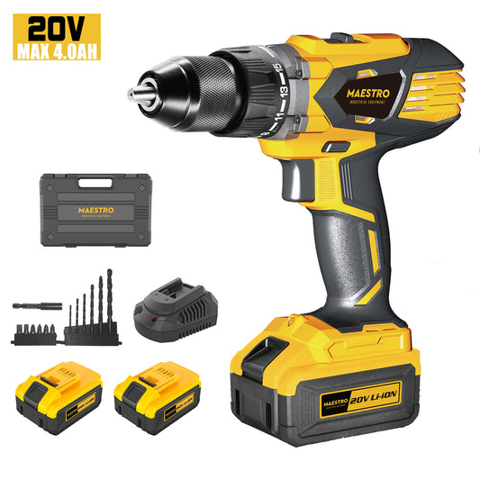Maestro MCD-20V-TC Κρουστικό Δραπανοκατσάβιδο Μπαταρίας 20V 2x4Ah