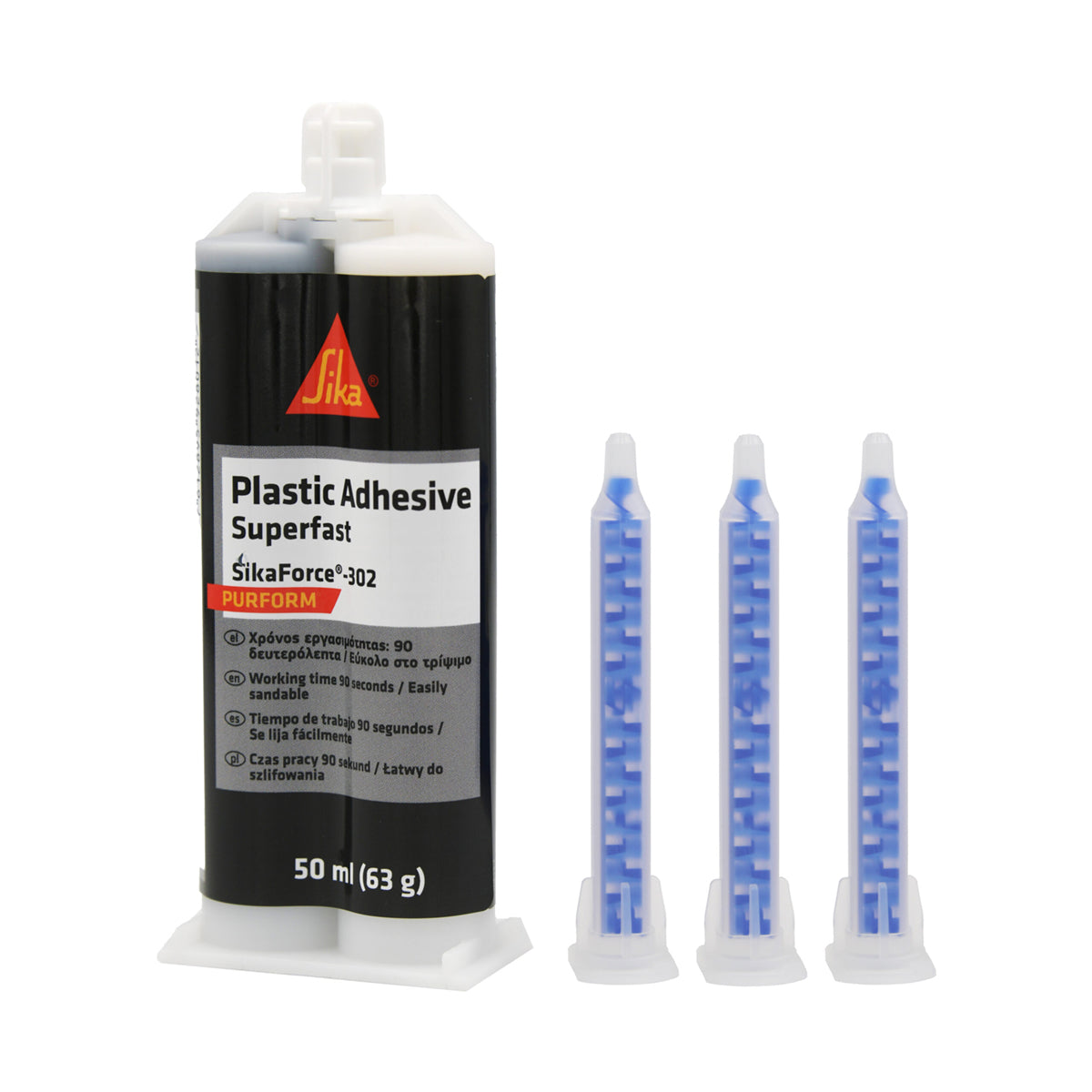 Sika Sikaforce Συγκολλητικό 2 Συστατικών Επισκευής Πλαστικών Μερών Αυτοκινήτων 50ml