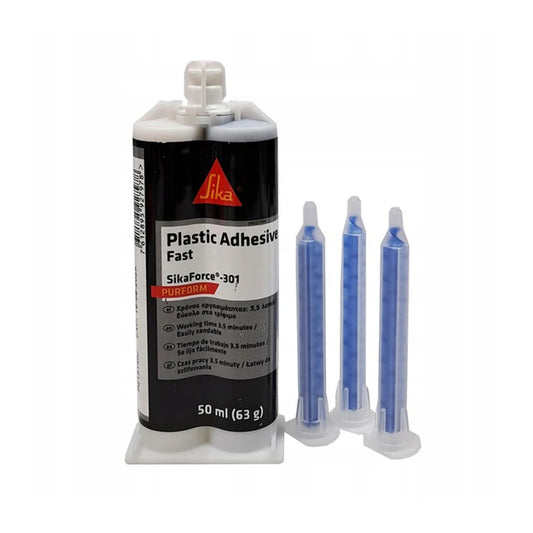 Sika Sikaforce Συγκολλητικό 2 Συστατικών Επισκευής Πλαστικών Μερών Αυτοκινήτων 50ml