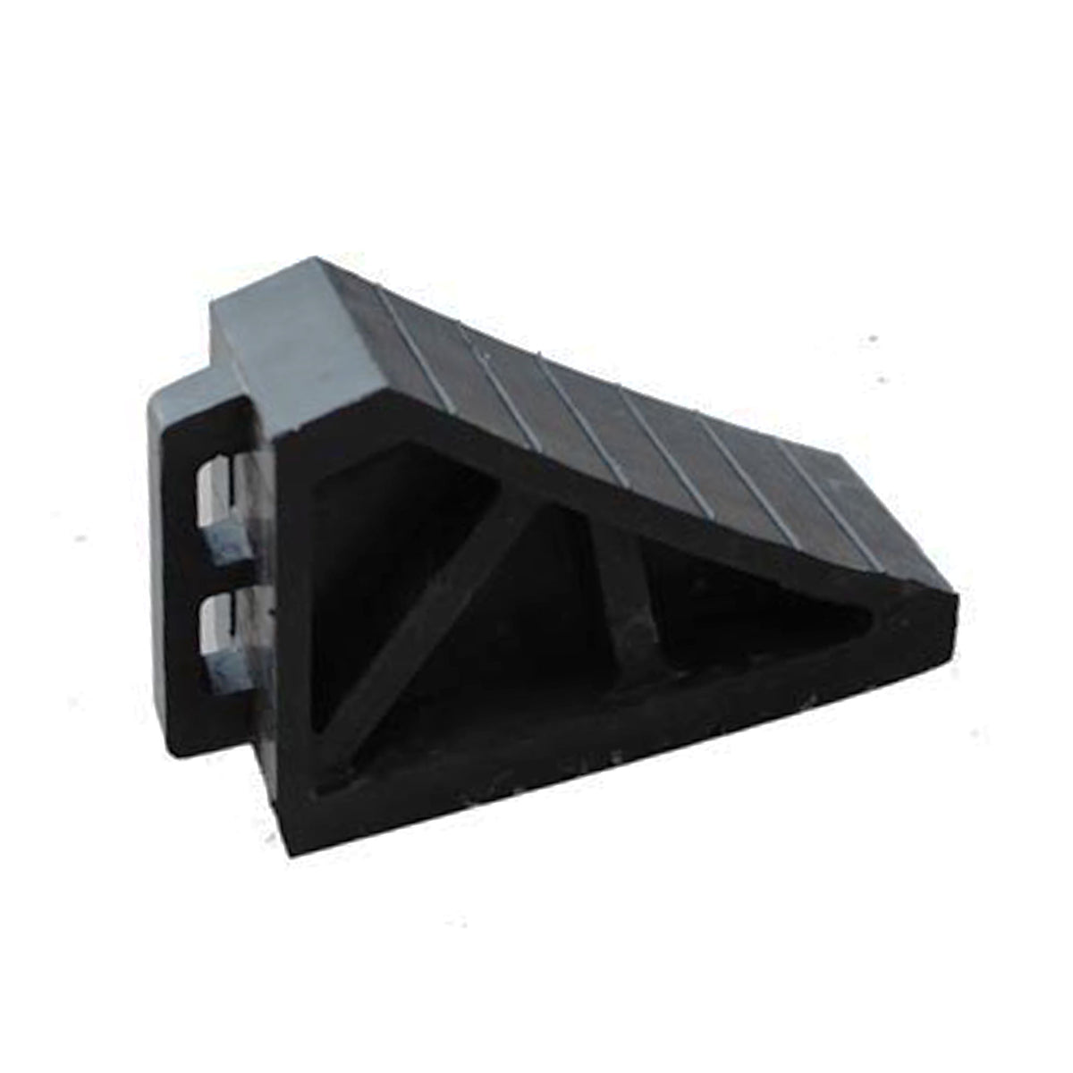Τάκος Τροχών Οχημάτων Καουτσούκ Μαύρο 270x120x180mm