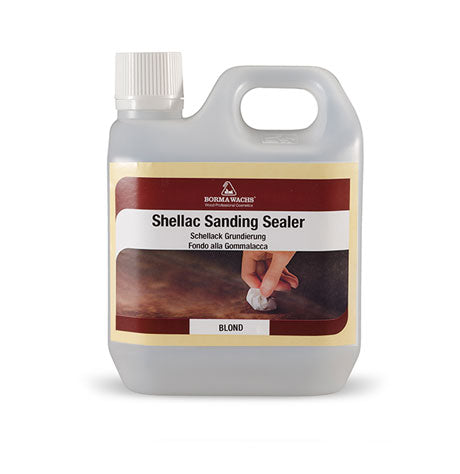Borma Wachs Shellac Sanding Sealer Υπόστρωμα Γομαλάκας Χωρίς Κερί 500ml