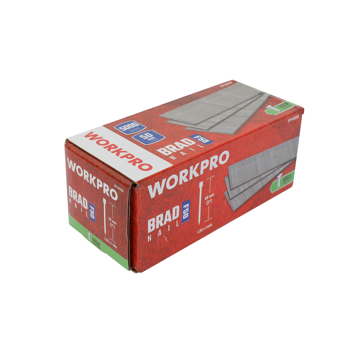 WorkPro Πρόκες Καρφωτικού Αέρος τύπος GA18 (Πακέτο 5.000 τμχ)