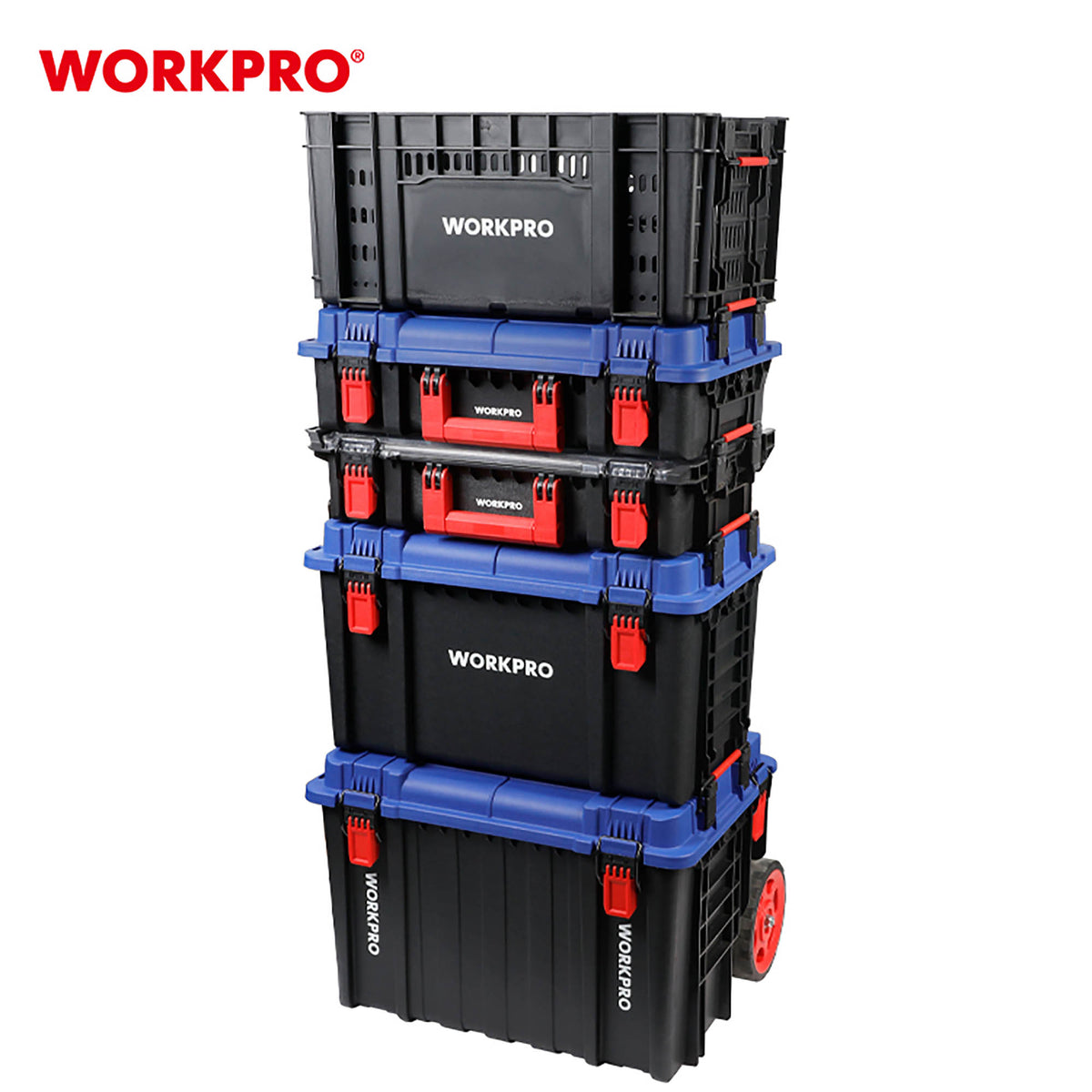 WorkPro Εργαλειοθήκη Πλαστική Στοιβαζόμενη