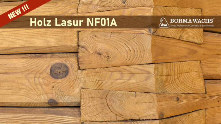 Borma Wachs Naturaqua Holz Lasur Shield Protector NF01A Συντηρητικό Ξύλου Νερού για Μύκητες