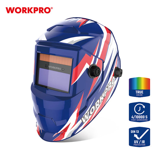 WorkPro WP375004 Μάσκα Ηλεκτροσυγκολλητών Κεφαλής Ηλεκτρονική