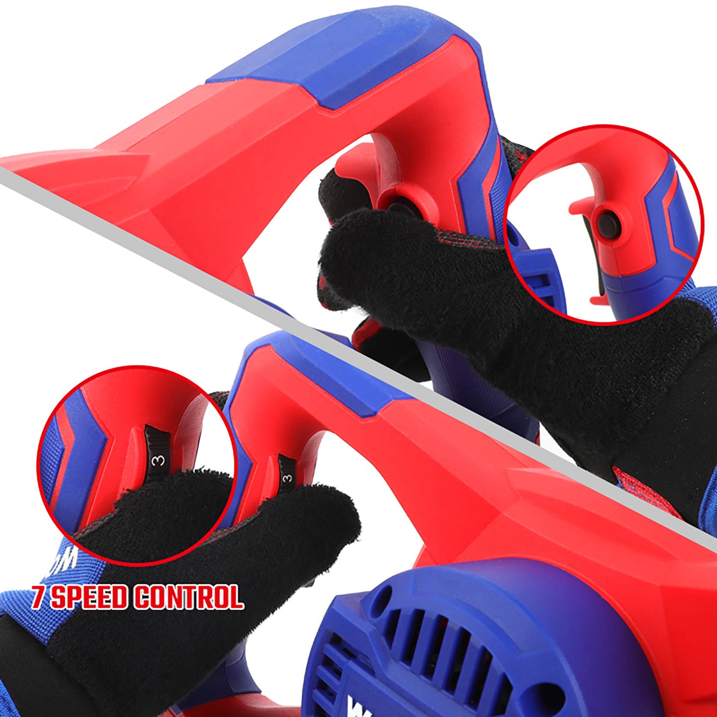 WorkPro WP476000 Ηλεκτρικός Αναδευτήρας Χρωμάτων-Κονιαμάτων 1400W με Εξάρτημα Ανάδευσης