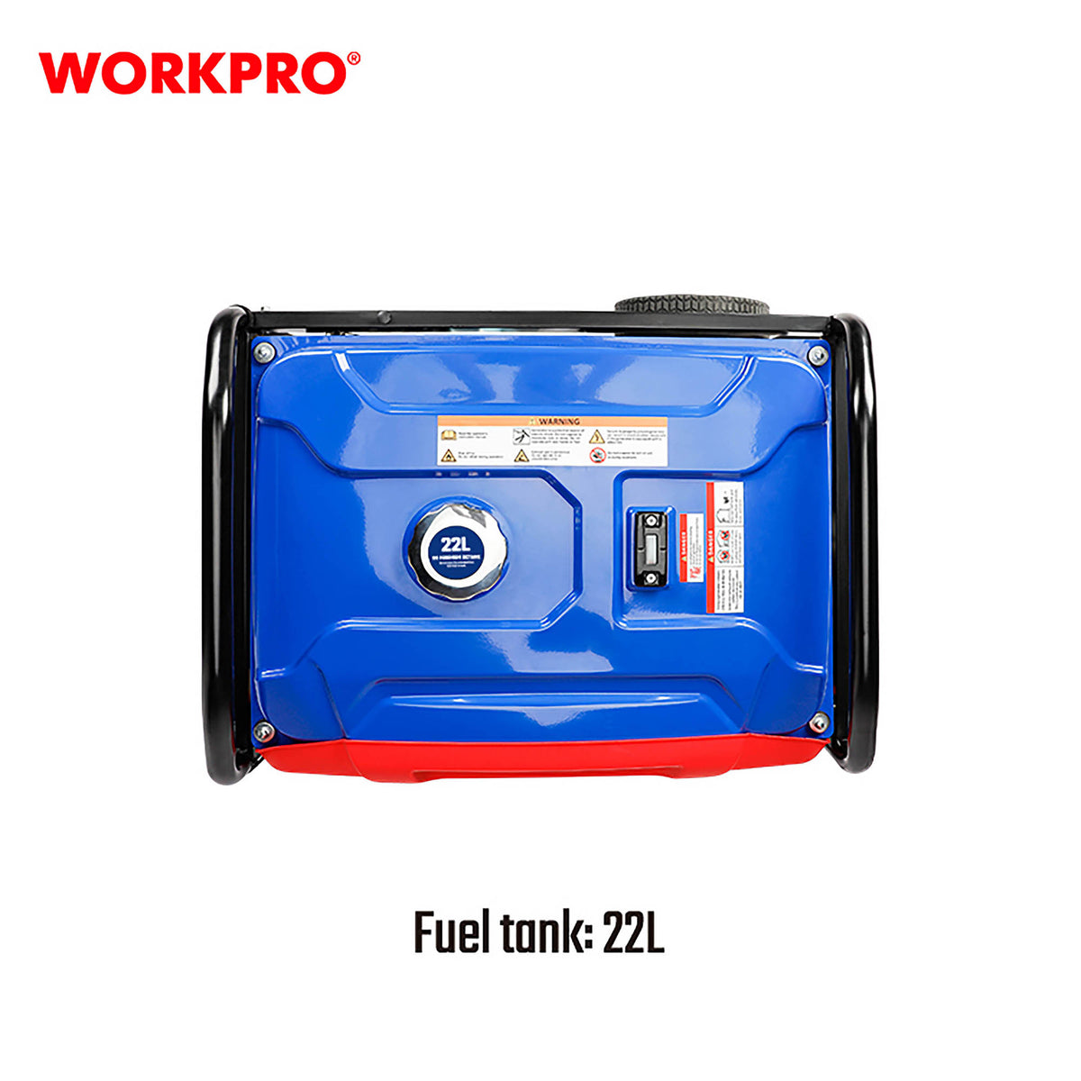 WorkPro WP422001 Ηλεκτρογεννήτρια Βενζίνης 6.6KVA (5.3kW) 4-Χρονη (με AVR)