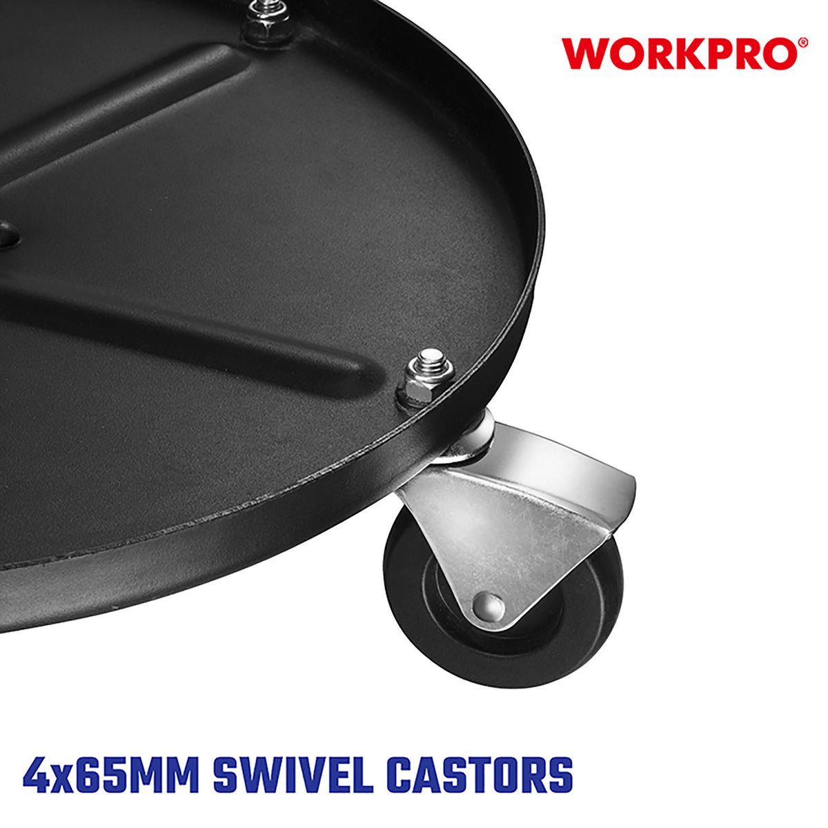WorkPro WP319003 Σκαμπό Εργασίας Τροχήλατο (Μεγ. Φορτίου 113kg)