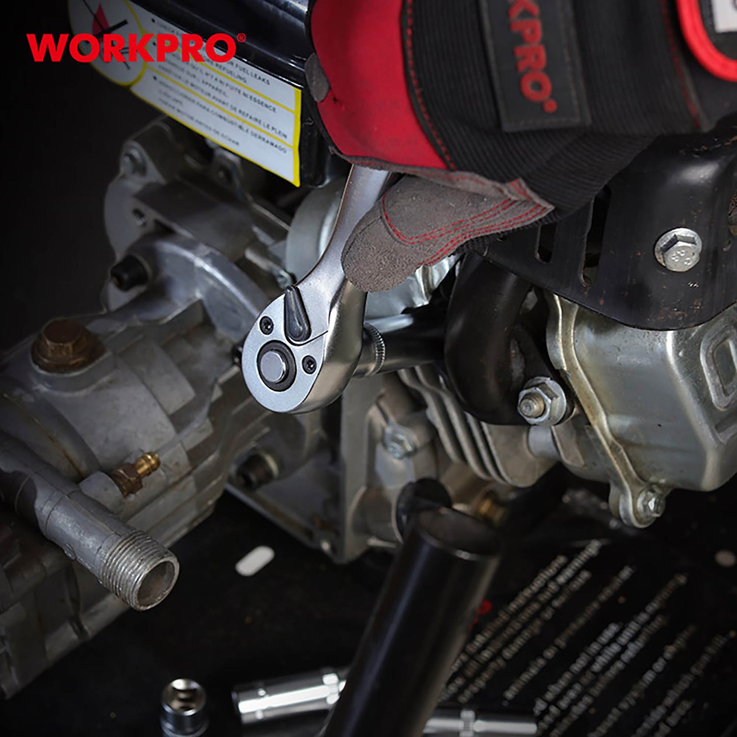 WorkPro WP202545 Καστάνια με Καρυδάκια & Μύτες 172τμχ