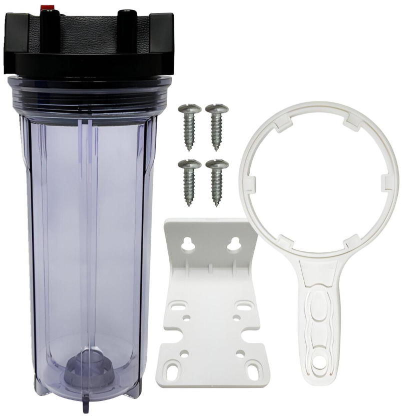 Aspis Φιλτροθήκη Κεντρικής Παροχής 10" Διάφανη 32*12.8cm