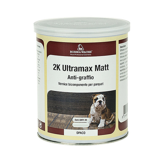 Borma Wachs 2K-PU Parkettlack Ultramax Matt Πολυουρεθανικό Βερνίκι Ξύλινων Πατωμάτων 2 Συστατικών Υψηλής Απόδοσης