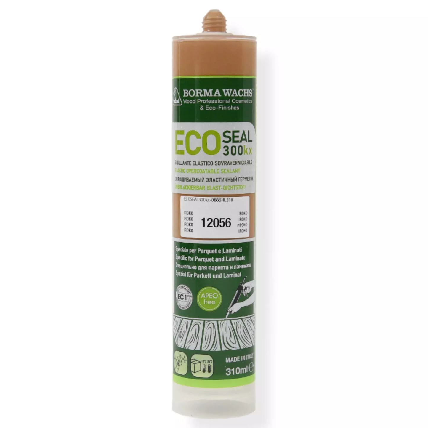 Borma Wachs EcoSeal 300kx Ειδικό Σφραγιστικό για Πάτωμα Παρκέ 310ml