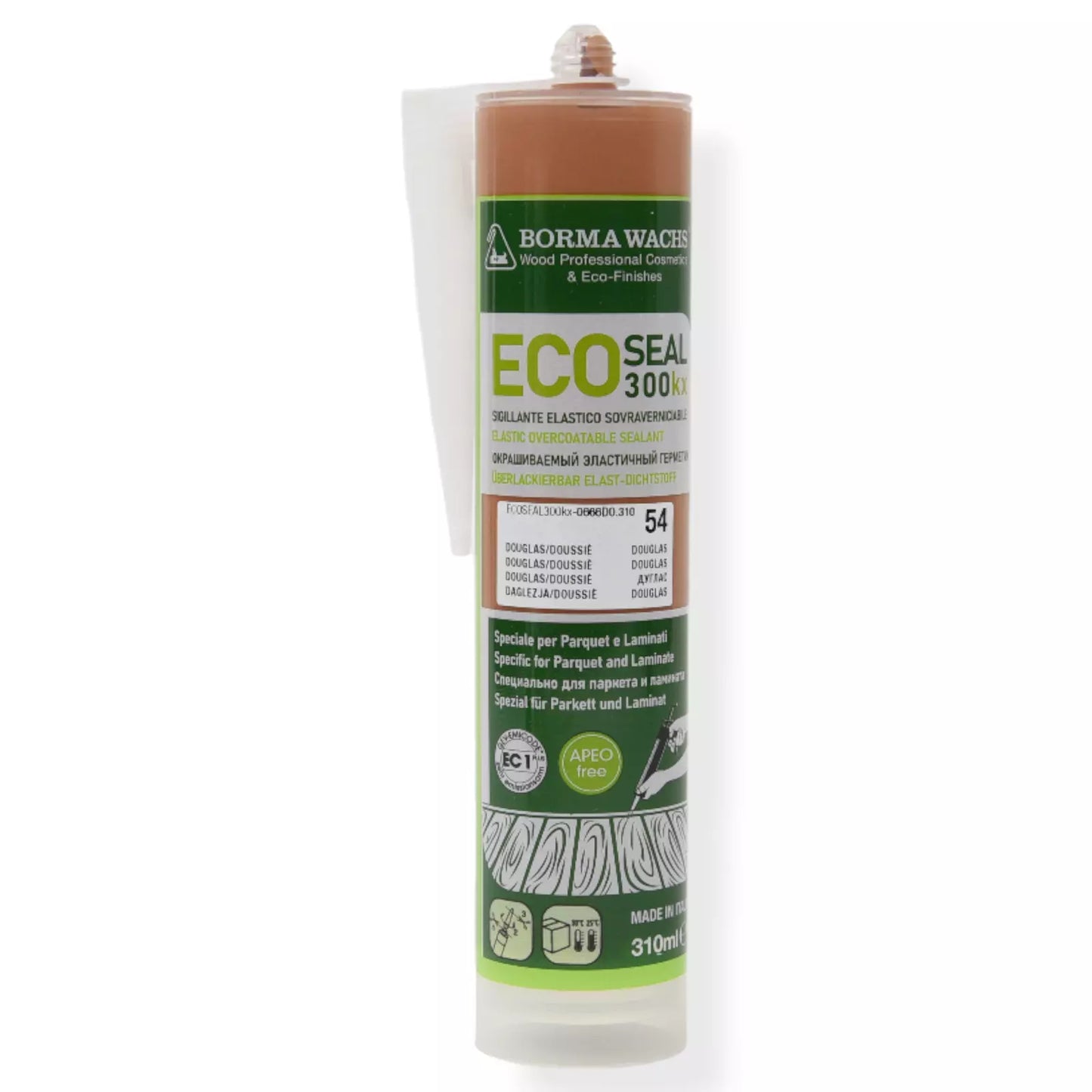 Borma Wachs EcoSeal 300kx Ειδικό Σφραγιστικό για Πάτωμα Παρκέ 310ml