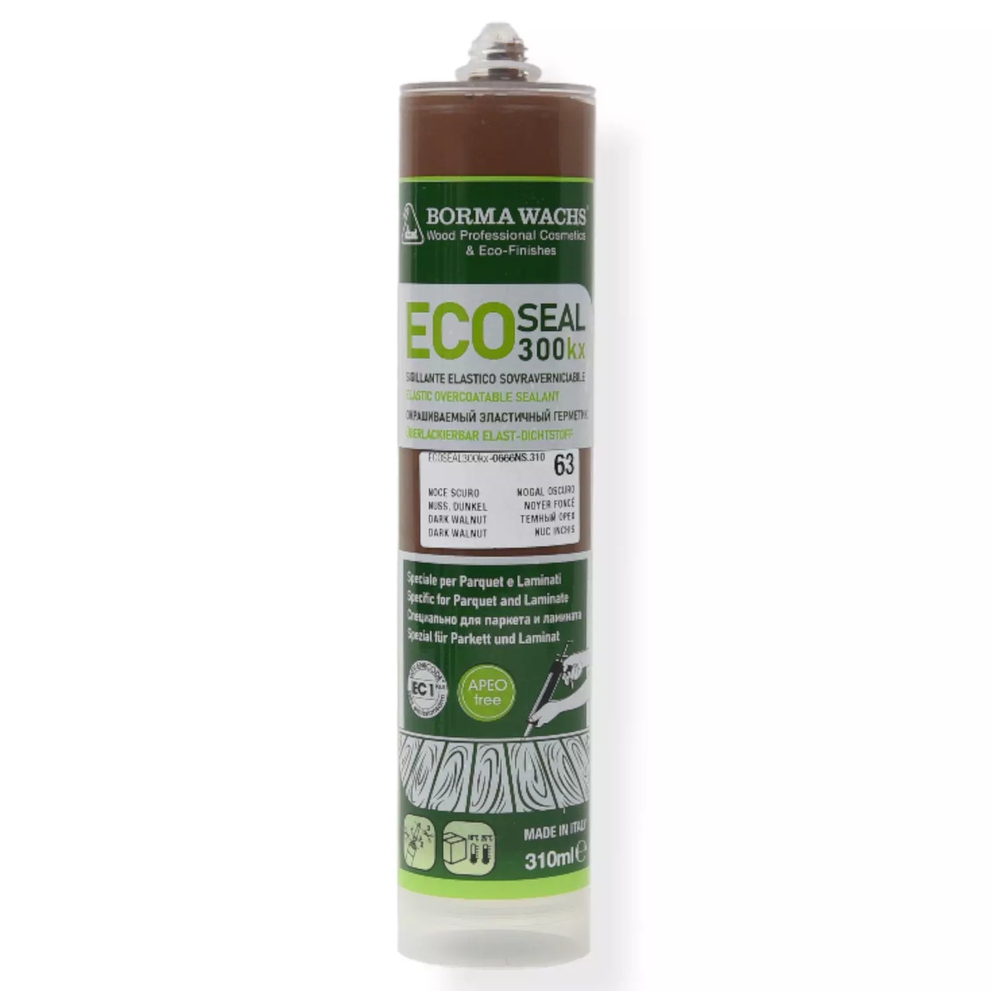 Borma Wachs EcoSeal 300kx Ειδικό Σφραγιστικό για Πάτωμα Παρκέ 310ml
