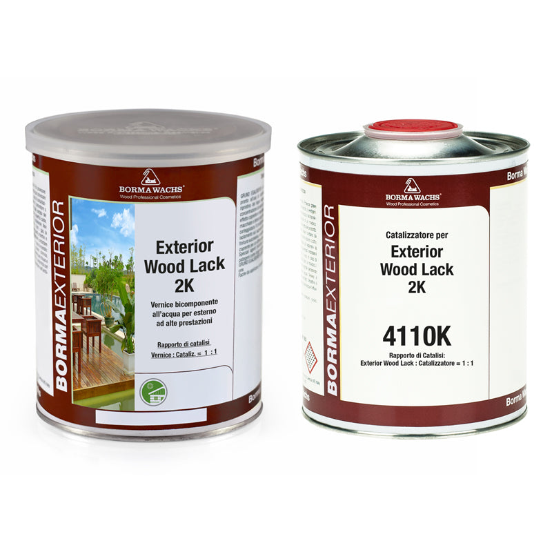 Borma Wachs Exterior Wood Lack 2K Πολυουρεθανικό Βερνίκι 2 Συστατικών