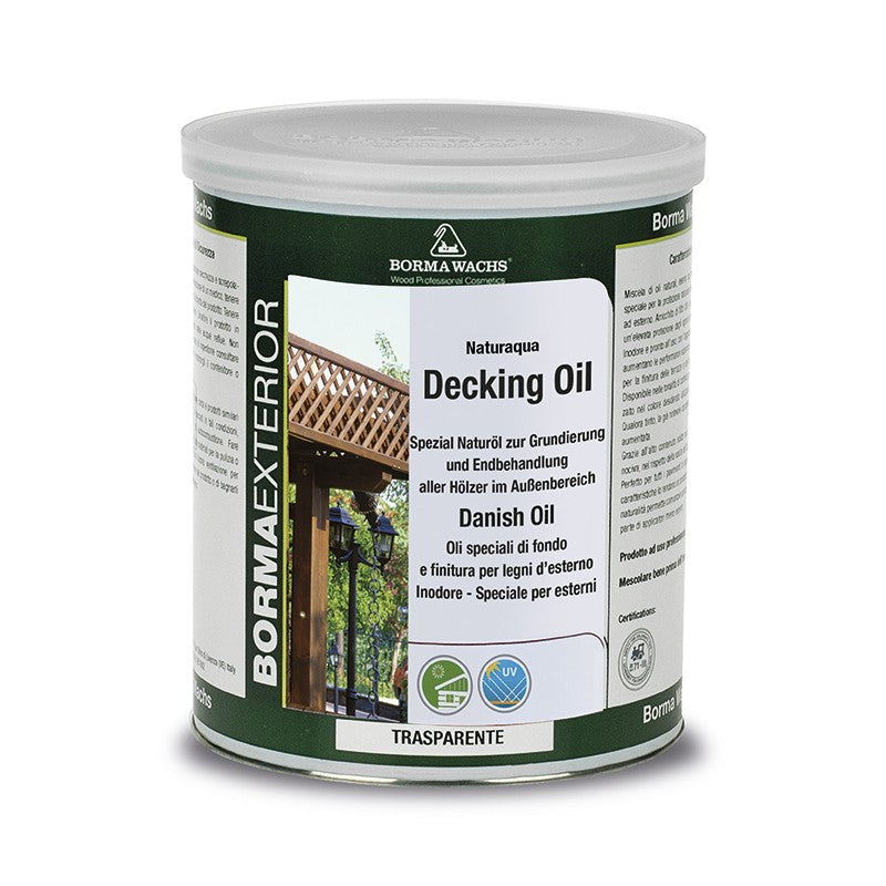 Borma Wachs Naturaqua Decking Oil - Danish Oil Λάδι Νερού