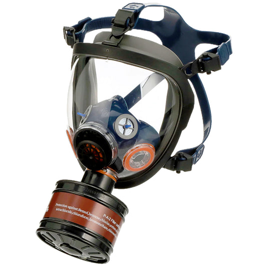 Finergo FR6500 Μάσκα Ολόκληρου Προσώπου με Εναλλάξιμα Φίλτρα