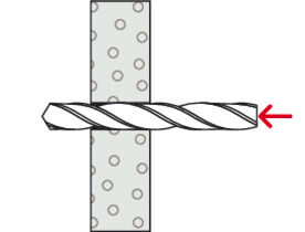 Fischer Εργαλείο Εκτόνωσης Μεταλλικών Βυσμάτων Γυψοσανίδας