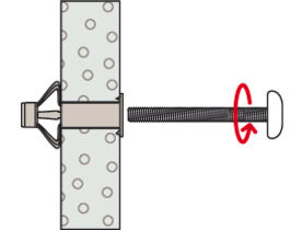 Fischer Εργαλείο Εκτόνωσης Μεταλλικών Βυσμάτων Γυψοσανίδας