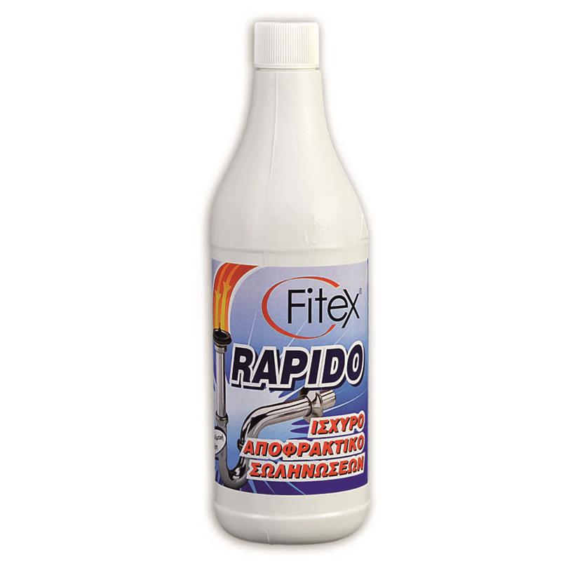 Fitex Rapido Ισχυρό Αποφρακτικό Σωληνώσεων 1lt