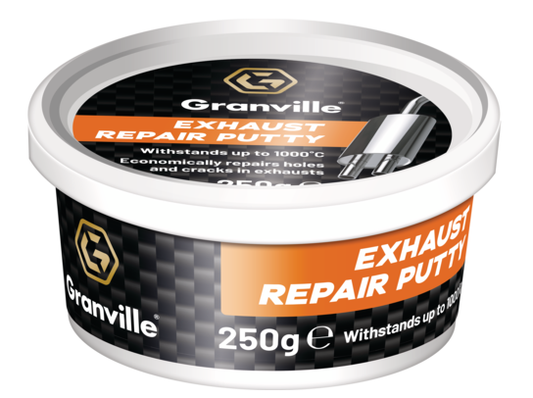 Granville Exhaust Repair Putty Στόκος Θερμοκρασίας 1000oC Ανθρακί 250gr