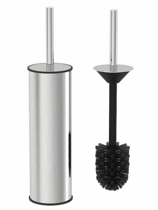 Toilet Brush 185987 Πιγκάλ Στρογγυλό Inox Φ8.5*37cm