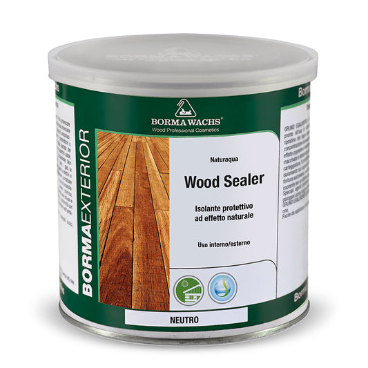 Borma Wachs Naturaqua Wood Sealer Υπόστρωμα-Φινίρισμα με Φυσικό Αποτέλεσμα