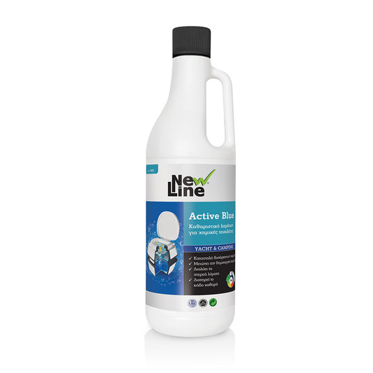 Newline Active Blue Καθαριστικό Λυμάτων για Χημικές Τουαλέτες 1lt