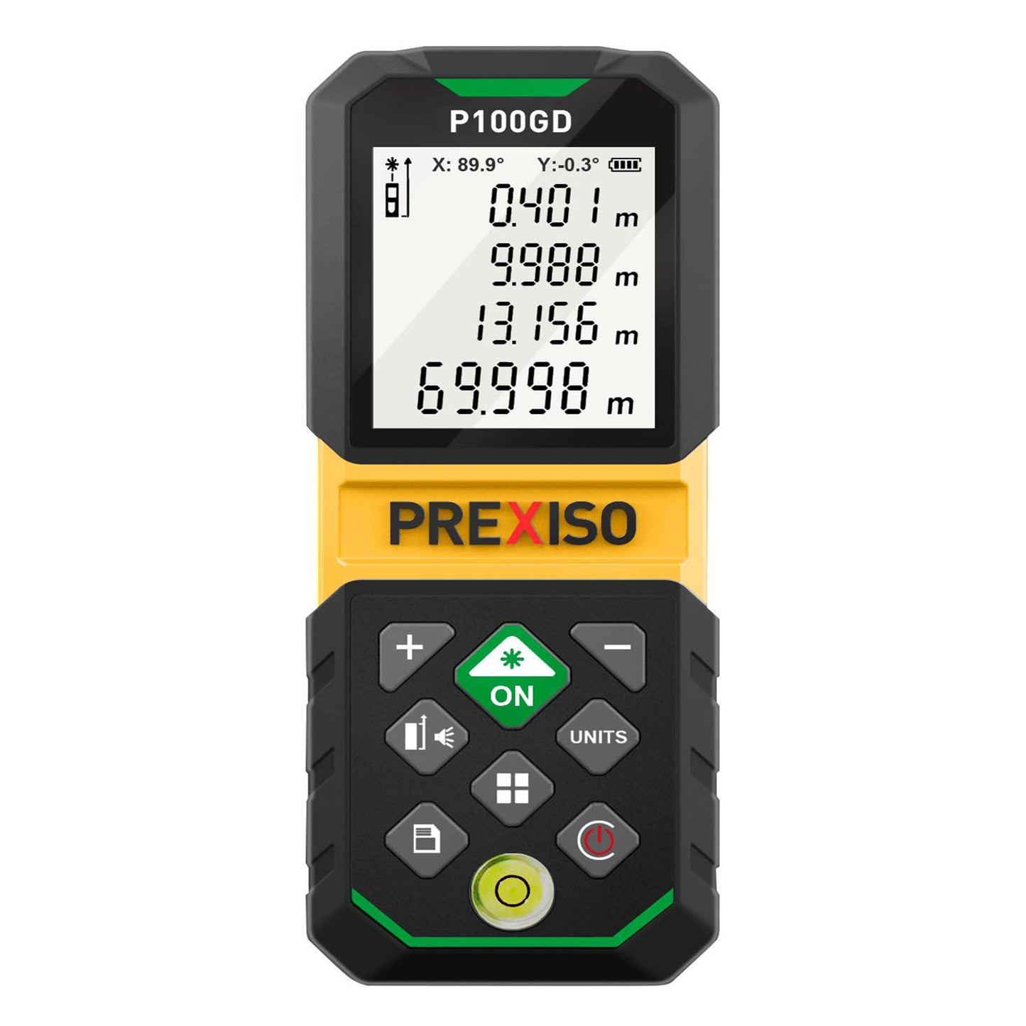 Prexiso P100GD Μετρητής Αποστάσεων Ψηφιακός 100m Επαναφορτιζόμενος