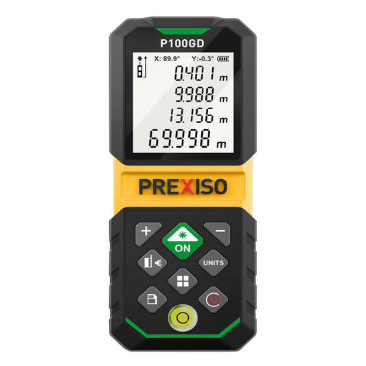 Prexiso P100GD Μετρητής Αποστάσεων Ψηφιακός 100m Επαναφορτιζόμενος